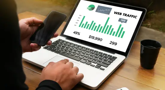 Improved Website Traffic Improved Website Traffic